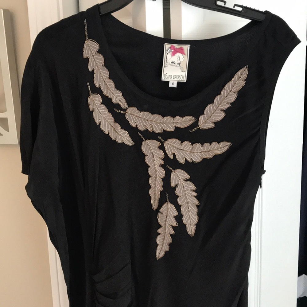 Yoana Baraschi Silk Sheath dress